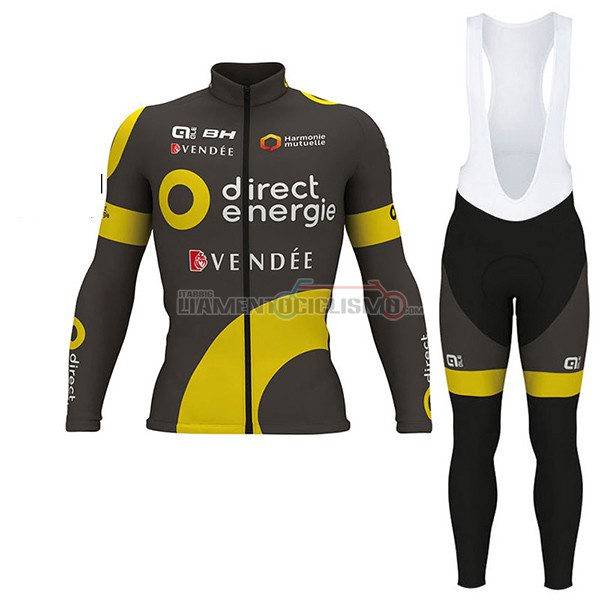 Abbigliamento Ciclismo Direct Energie ML vede militare